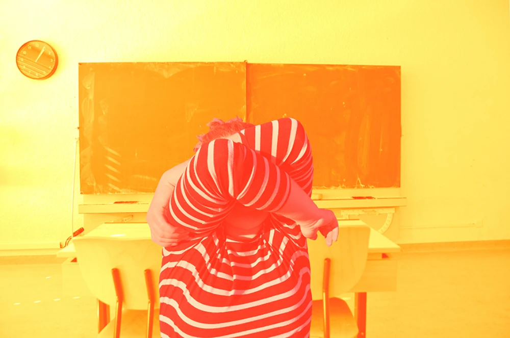 Illustration Gewalt an Lehrpersonen